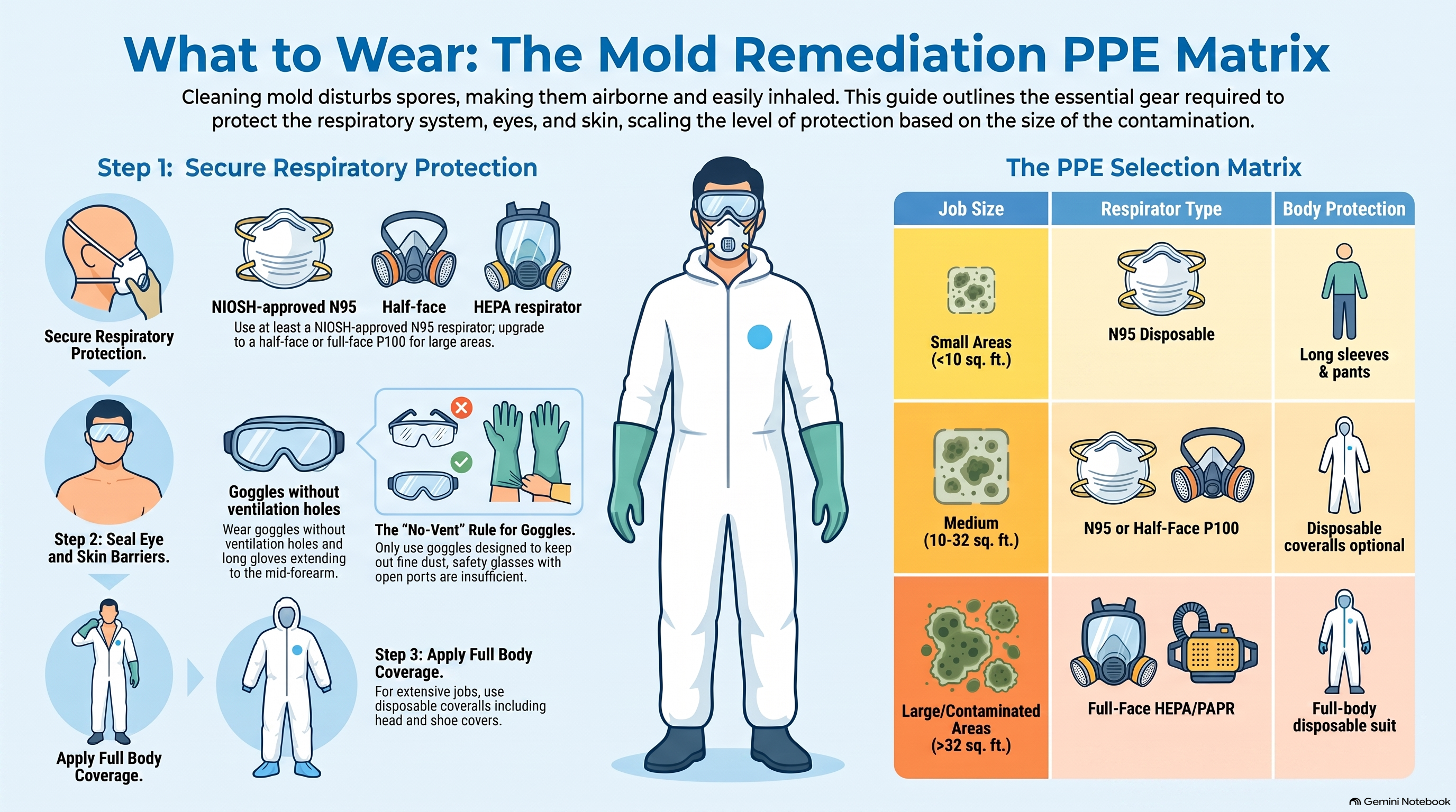 Mold Remediation Ppe Matrix Guide